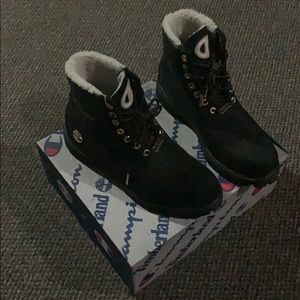 Champion x Timberland Boots